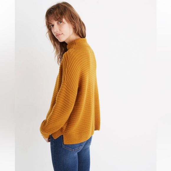 Madewell Belmont Mockneck Sweater in Coziest Yarn Size XXS - Picture 3 of 9